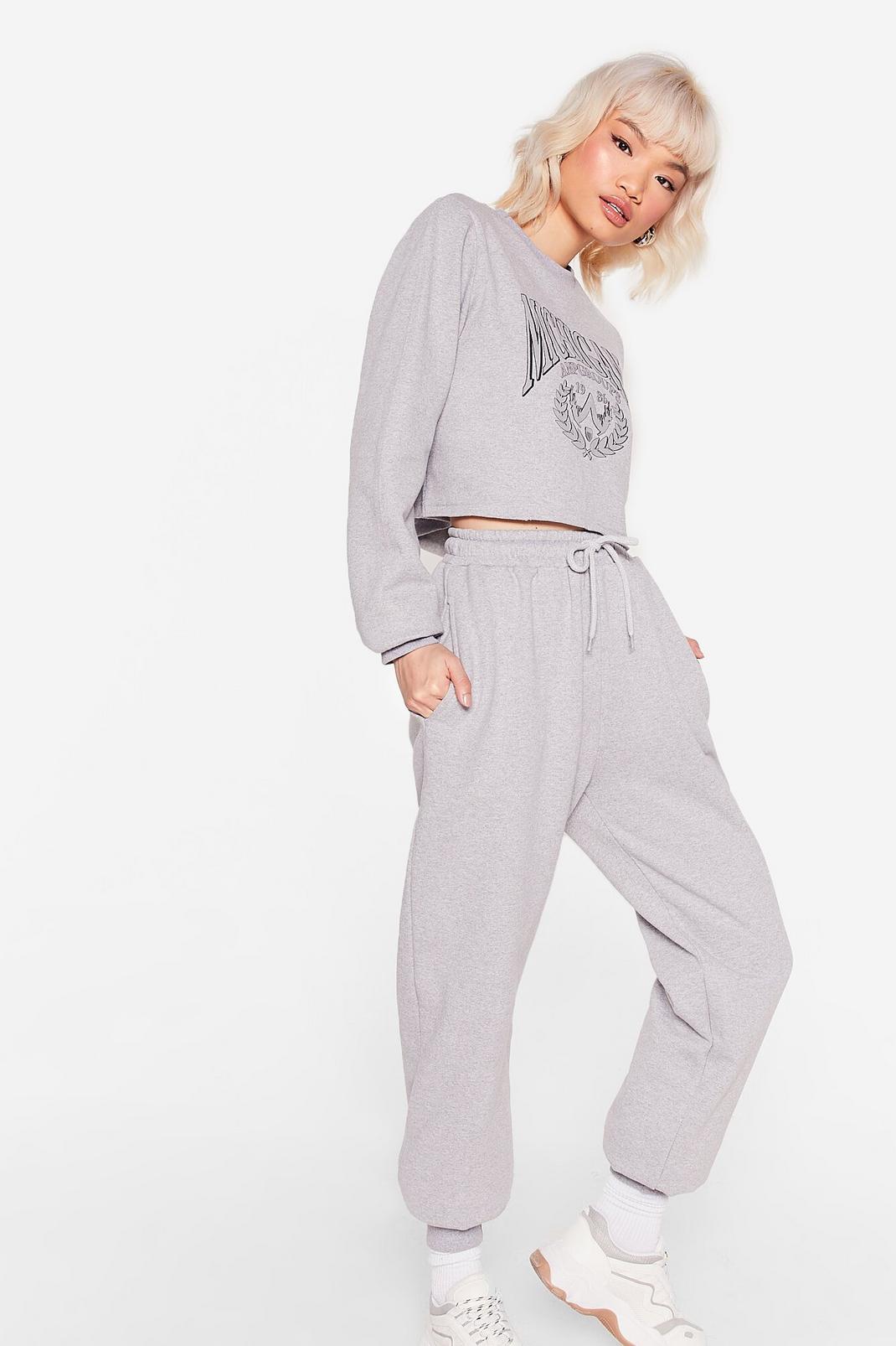 nasty gal grey sweatpants